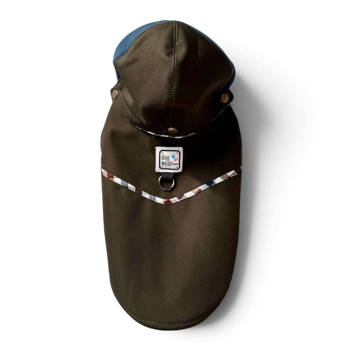 Kurtka softshell dla psa khaki z kapturem – Dog Wear Poland