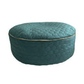 Velour green pet bed
