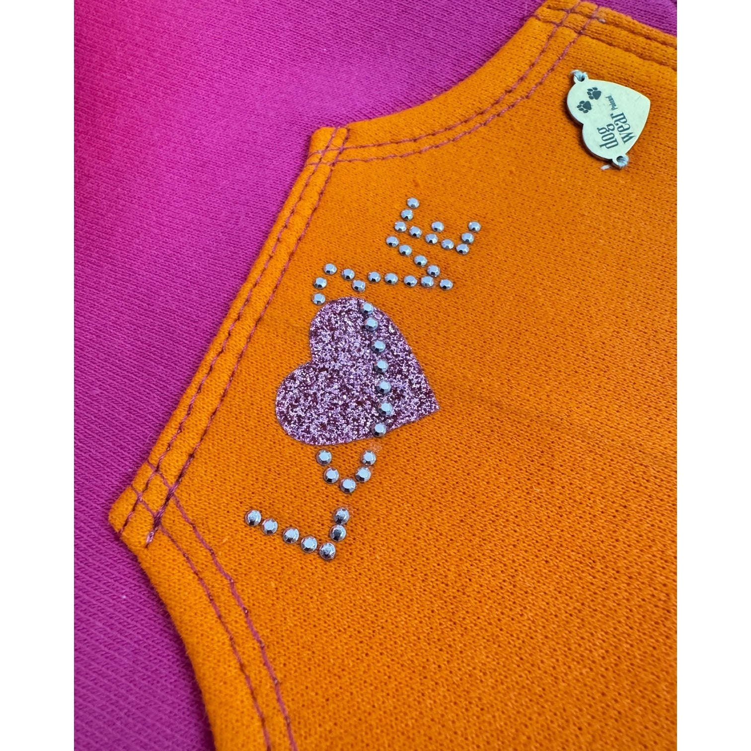 Bluza Love Neon – Róż & Pomarańcz