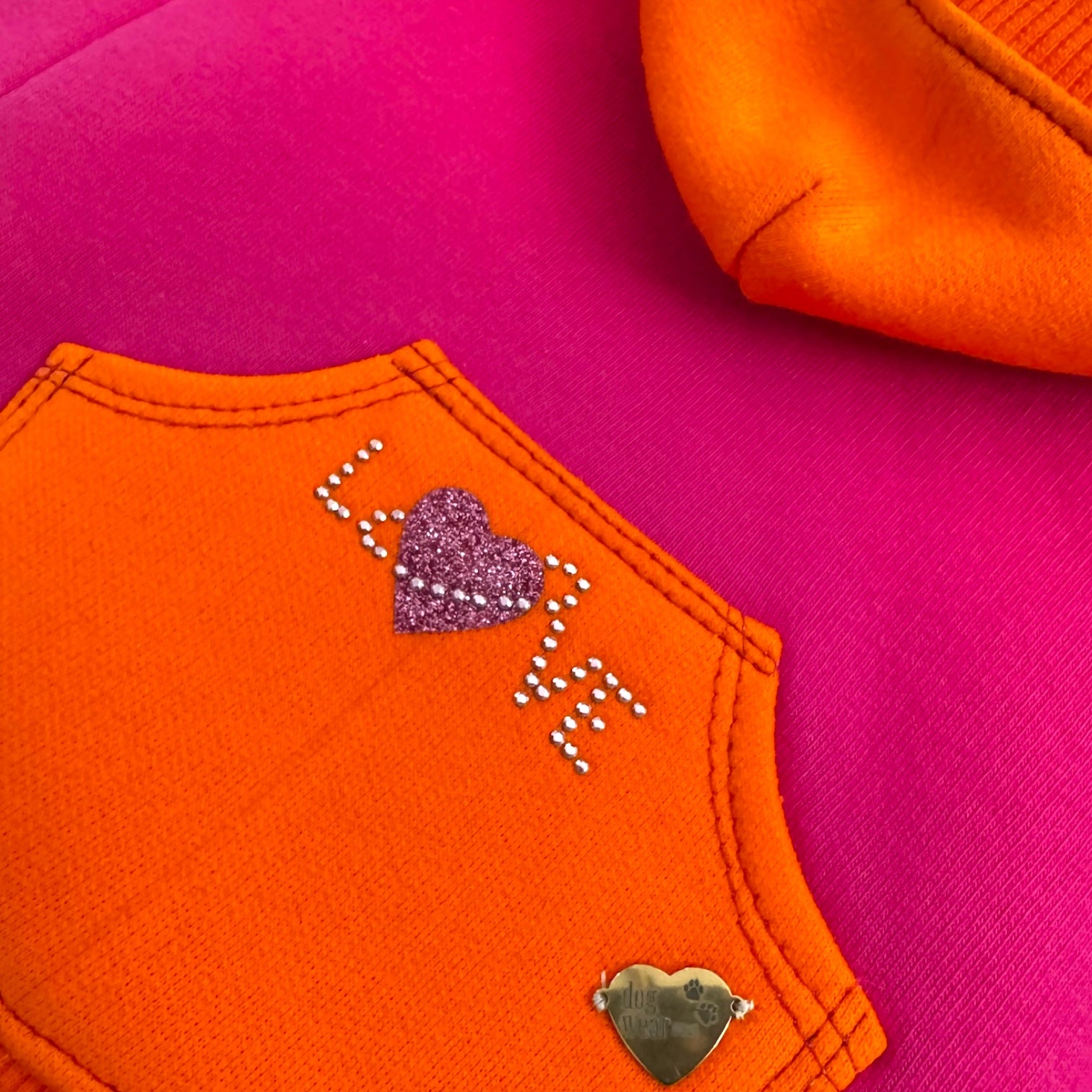Bluza Love Neon – Róż & Pomarańcz