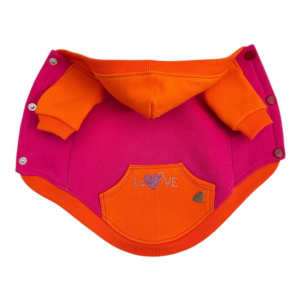 Bluza Love Neon – Róż & Pomarańcz
