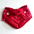 Winter dog jacket Red