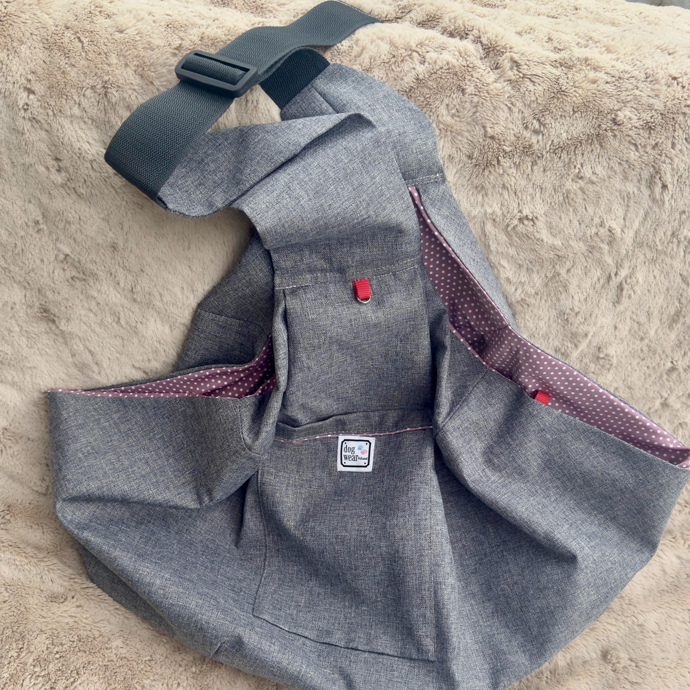 Torba typu „Kangurka” – Ergonomiczne nosidło dla psa i kota