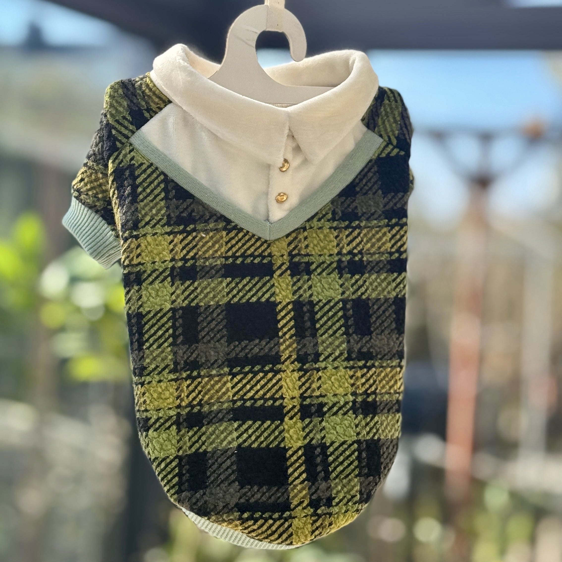 Elegancka Bluzka dla Psa „Preppy Style”